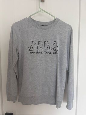 Un, deux, trois cat sweater